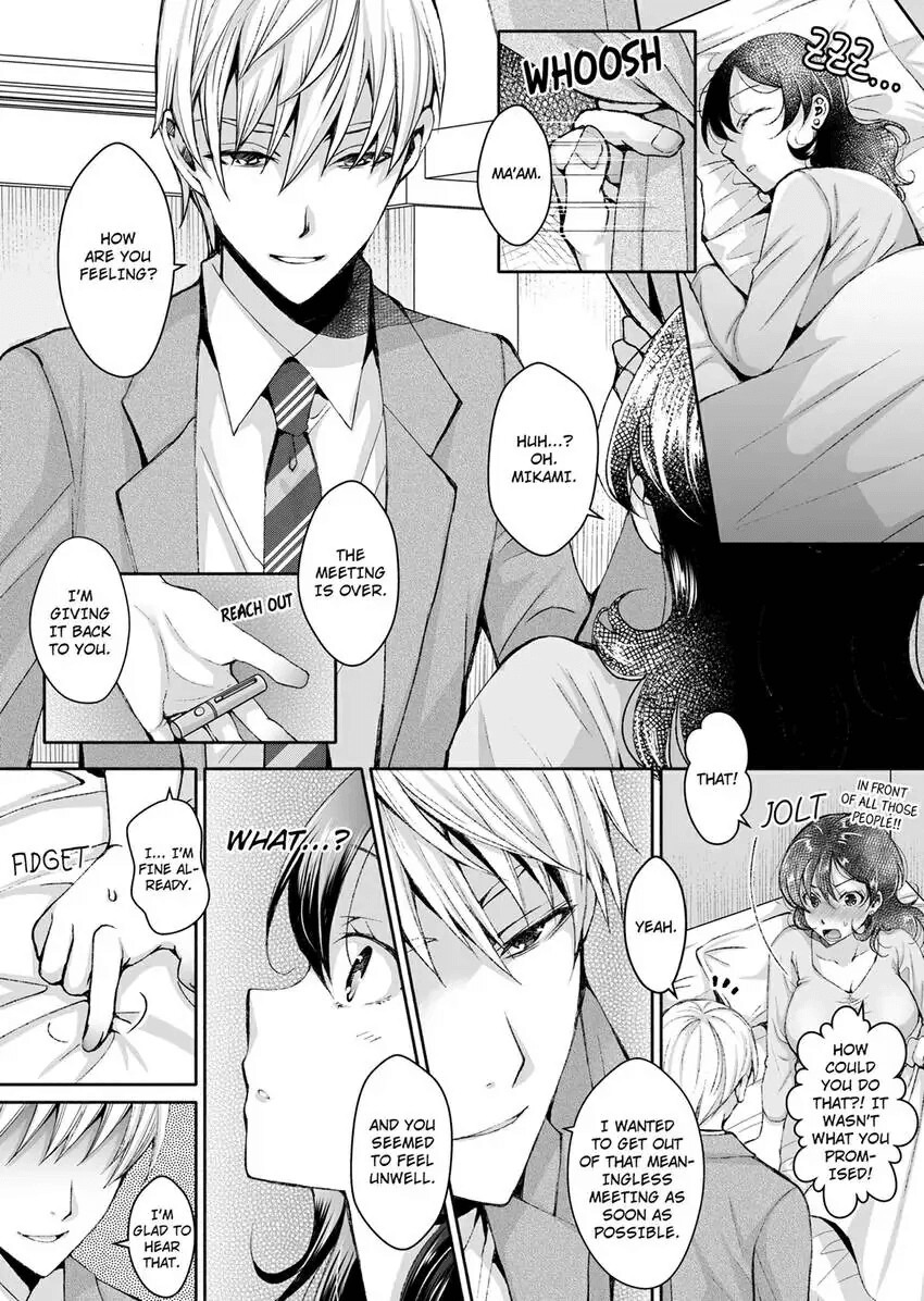 Hentai Manga Comic-It Turns Me on When You Toy With Me...! Affair With Mrs. Manager-Read-104